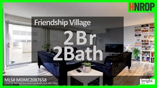 #HNROP Chevy Chase 2Br 2Ba Condo | Welcome to 823N at The Willoughby of Chevy Chase with its own...
