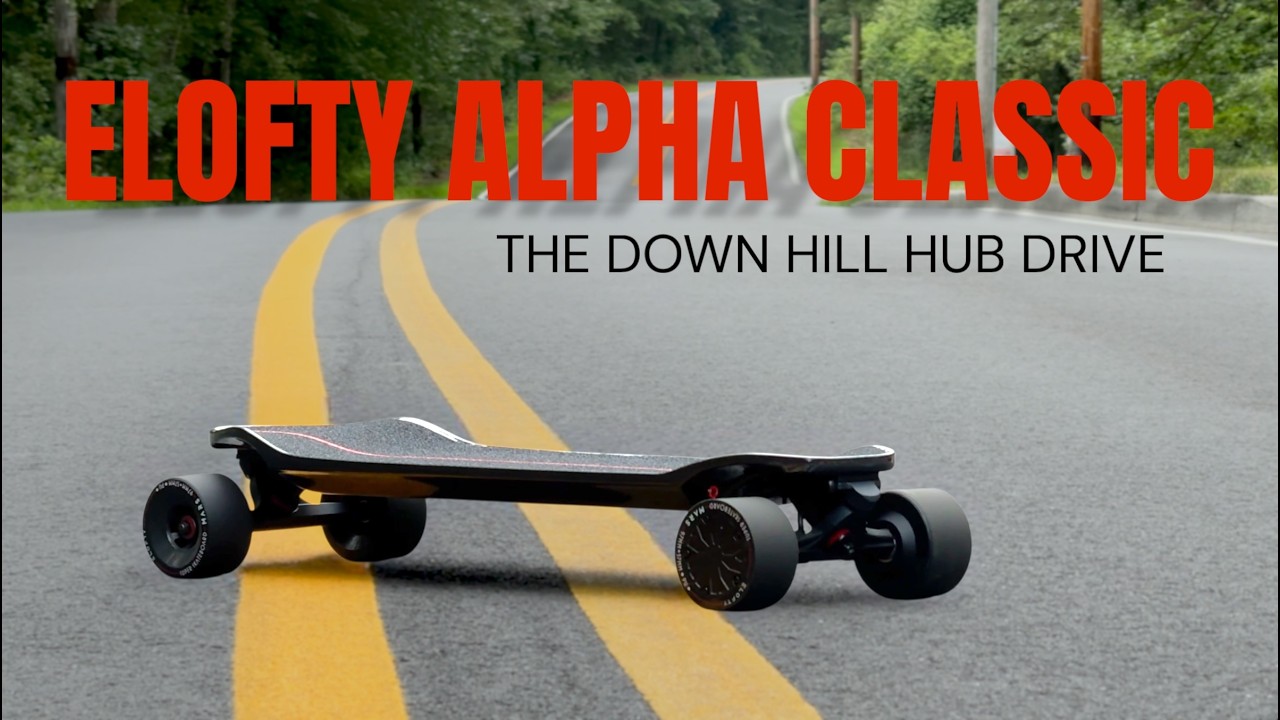I Didn't Expect This From a Hub Drive Board… Elofty Alpha Classic