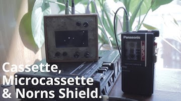 sketch [09]: Ambient Lo-fi | Cassette, Microcassette & Norns Shield | Bounds script.