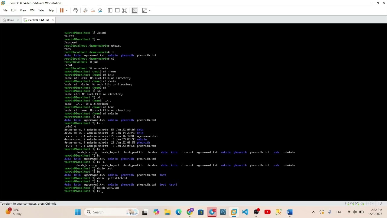 Lecture Note1 Centos