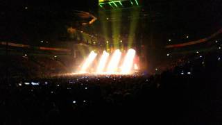 Rammstein Helsinki 15.2.2012 Intro + Sonne 