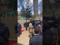 President Ruto arrives at City Hall for a historic address to the Nairobi city county assembly