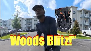 Unicycle Speed Demon Shredding The Woods