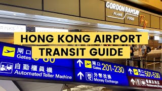 Transfer at hong kong hkg airport ...