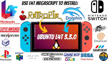 How to Install Dolphin and Retropie on Nintendo Switch, the Easy Way in 2021 | L4T Megascript