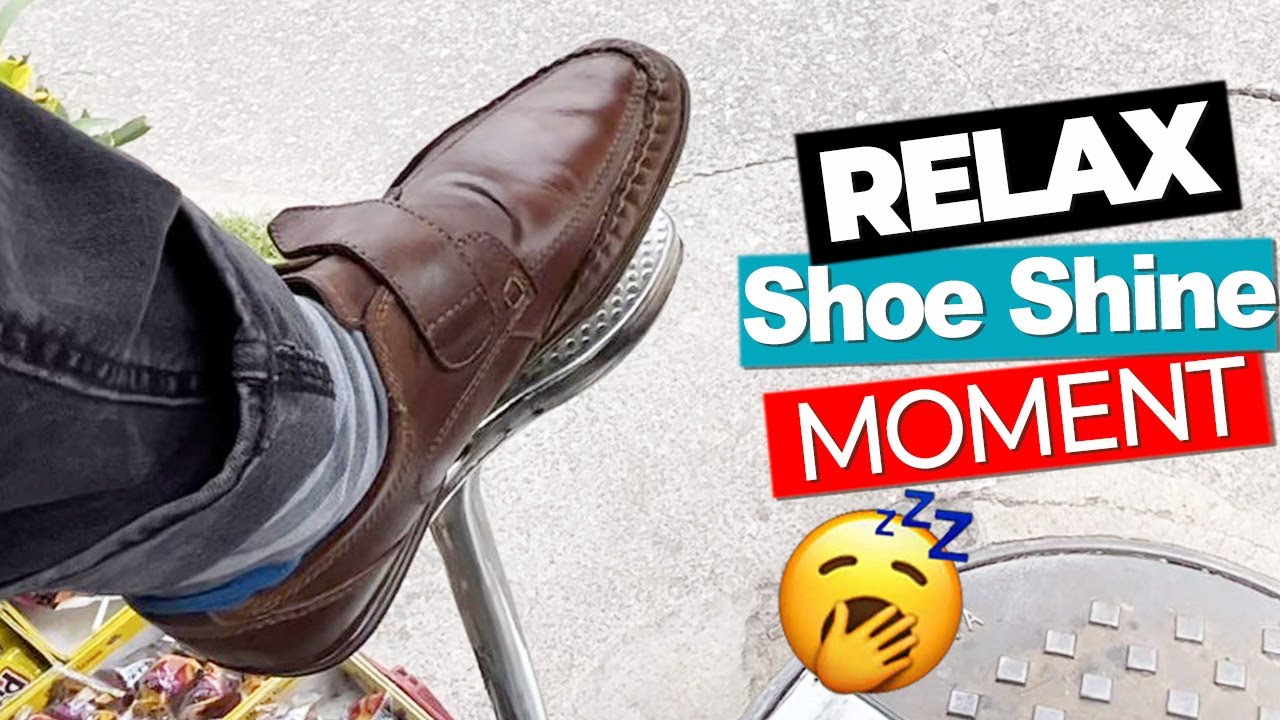 How to Polish Shoe Shine ASMR The Ultimate Treatment Shoe Shine mex