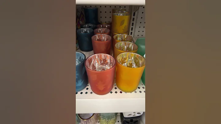 Candle holders at Dollar Tree #diy #candies #decor #fall #shorts #dollartree #fall #christmas