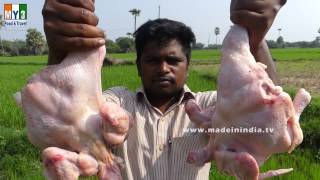 Full Chicken Bird Tandoori Making | Village Chicken Reicpes street food