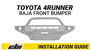 Toyota 4Runner Baja Front Bumper 20142019