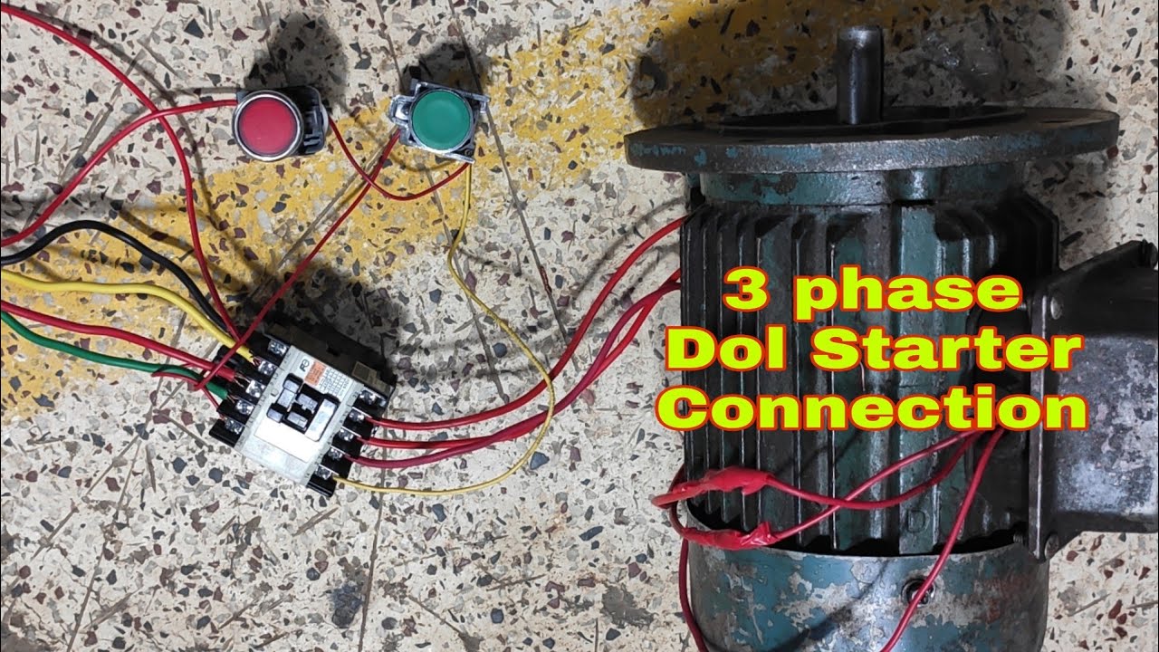 3 Phase Dol Starter Connection 2020 L Three Phase