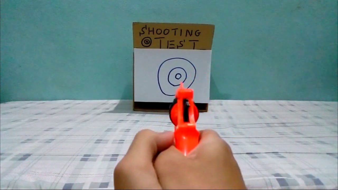 Disc Cap Toy Gun Shoot BB!!!