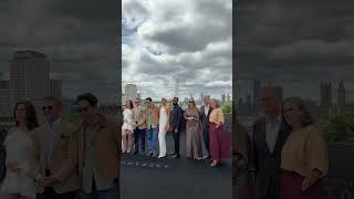 The epic cast of The Odyssey & director Christopher Nolan have landed in London