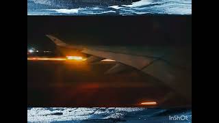 Qatar Airways A350 takeoff from Doha to Delhi(QR578)