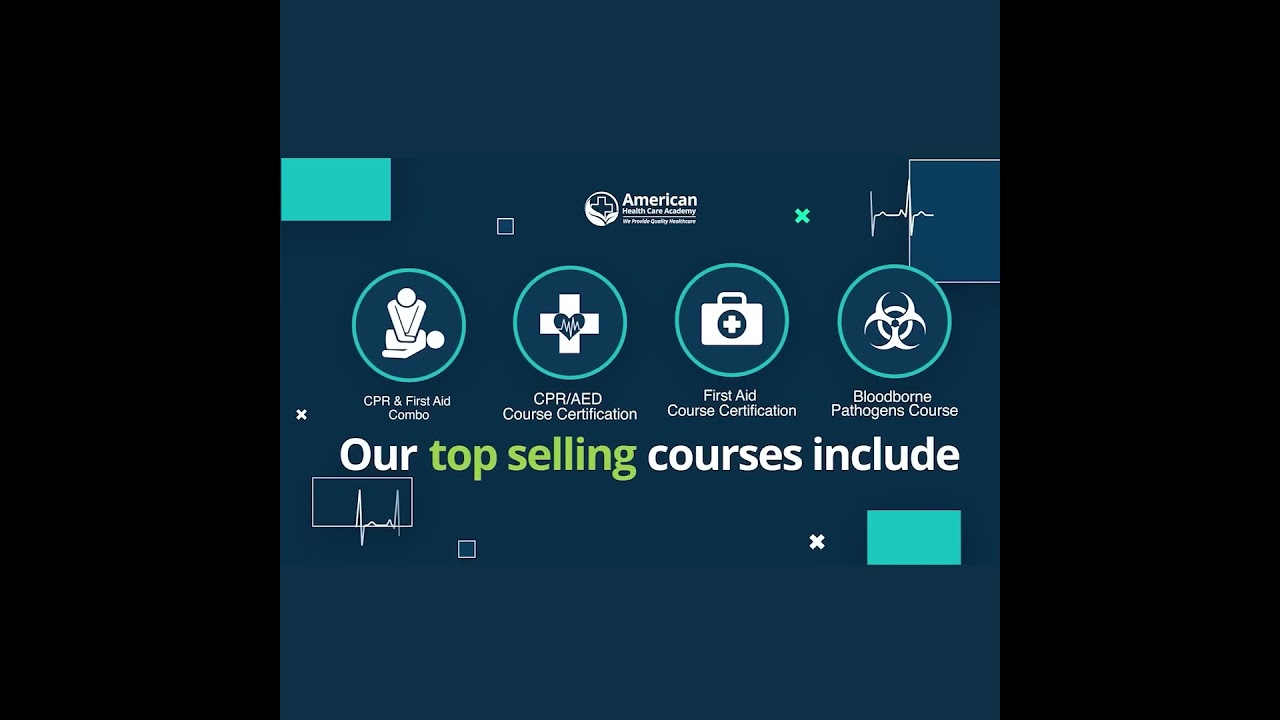 Looking for CPR Certification or Recertification Online  Join American Health Care Academy