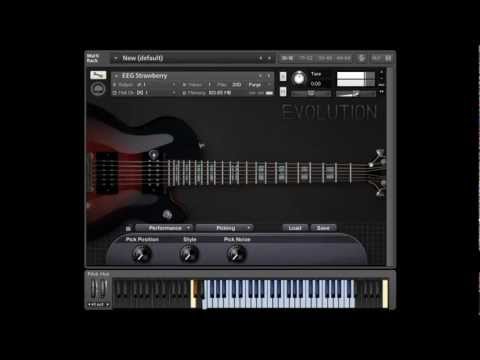 Evolution Electric Guitar Strawberry - New Features