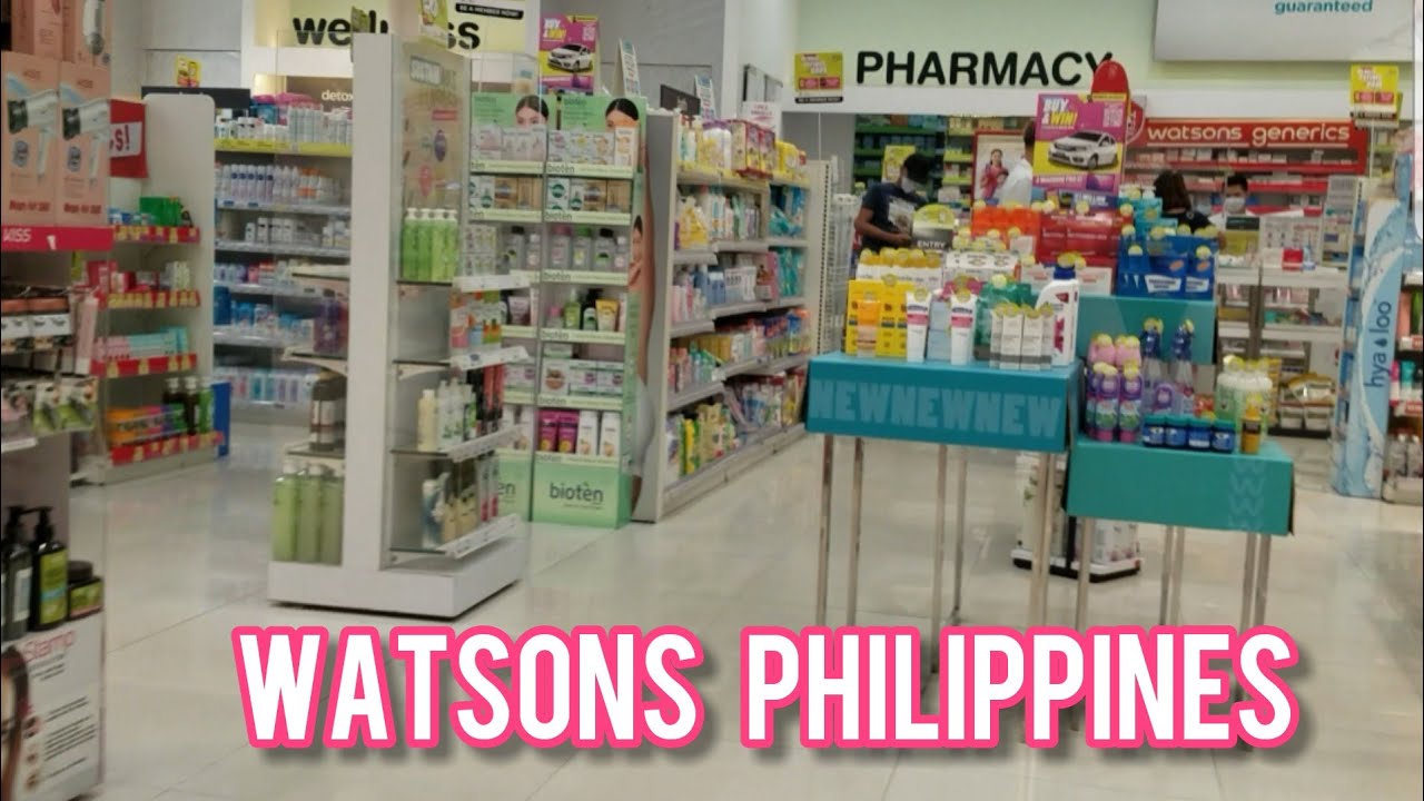WATSONS TOUR WATSONS PHILIPPINES YouTube WATSONS TOUR WATSONS PHILIPPINES YouTube