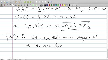 Orthogonality - Section 5.5