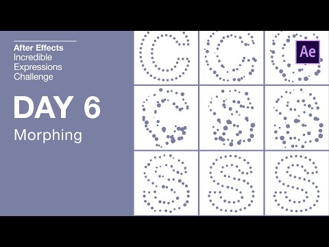 Day 6 - Morphing | After Effects Incredible Expressions Challenge