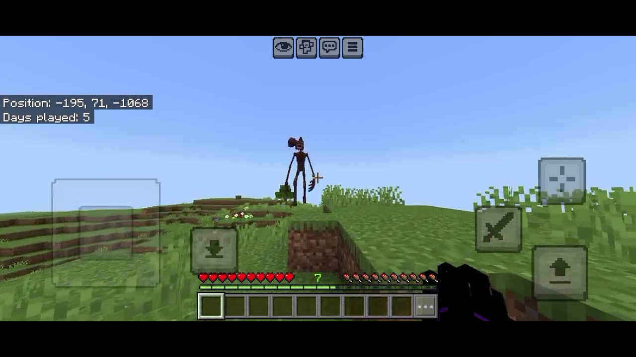 Siren head arrival beta Minecraft bedrock supported 1.21.80+ and 1.21.100+