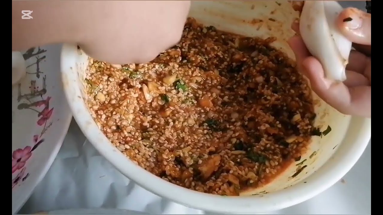 ئامادەکردنی دۆڵمە#food #kitchen #cooking #@xwane_gulla