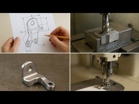Engineering Part Sewing How a Sewing Machine Part is Designed & Manufactured | Amazing ...