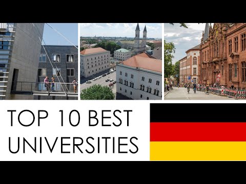 TOP 10 BEST UNIVERSITIES OF GERMANY/TOP 10 BESTE UNIVERSITÄTEN DEUTSCHLAND