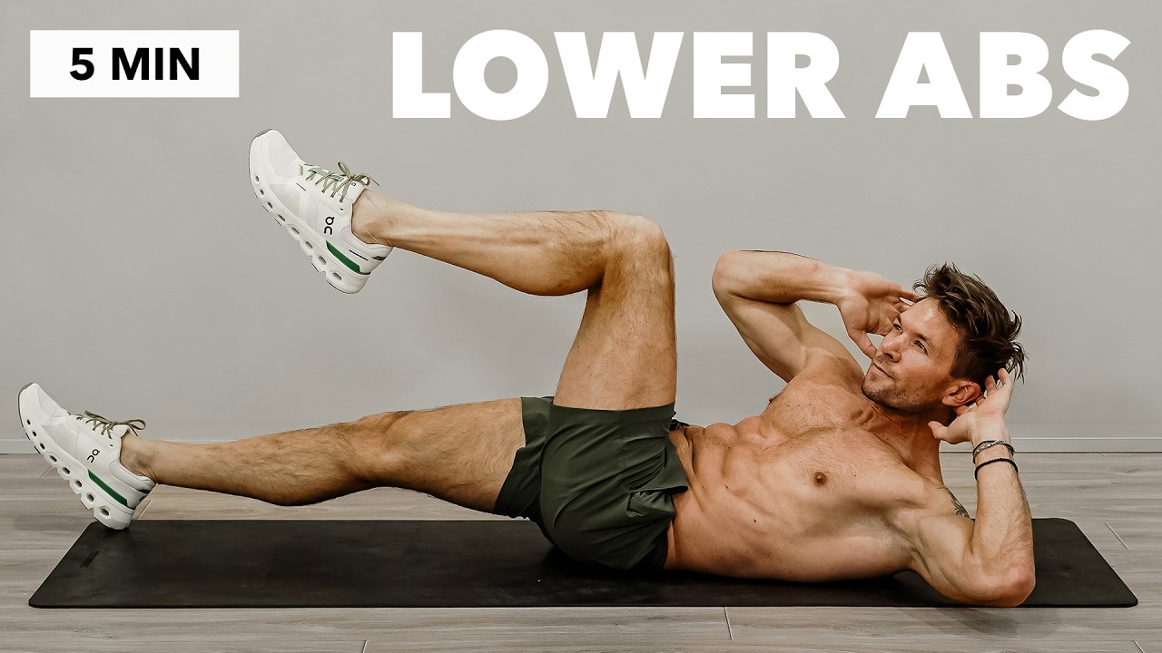 5 Min Lower Abs | No Repeats