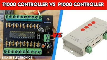 T1000 CONTROLLER VS  P1000 CONTROLLER  #T1000S_controller #P1000 #pixel #controller #Ic_controller