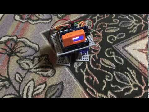 M5Stick-Cで二足歩行ロボットOttoを作った