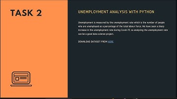 Unemployment Analysis  With Python  Data Science Internship Oasis infobyte