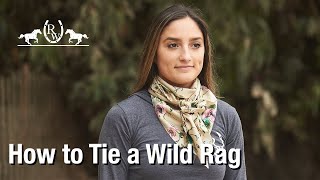 How to Tie a Wild Rag: Square Knot & Buckaroo  Knot