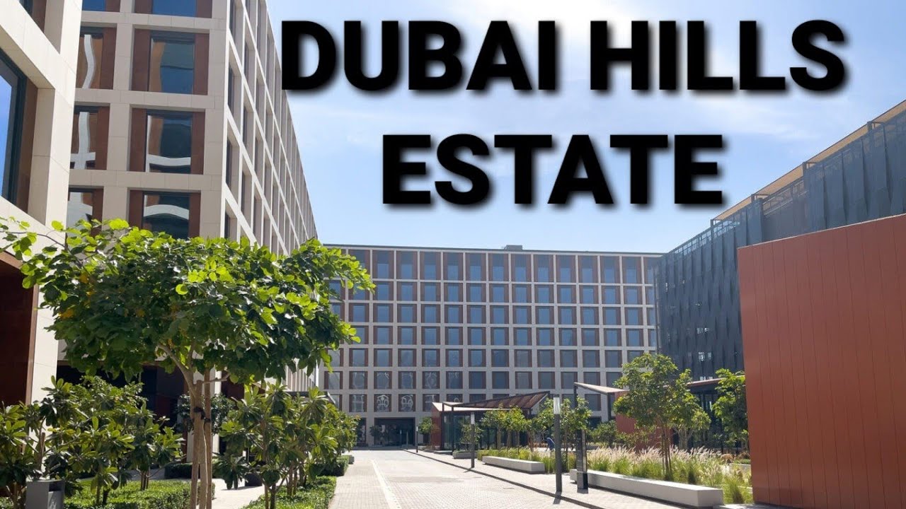 Dubai Hills Estate Driving Tour | Dubai Hills Estate Business Park in 4K