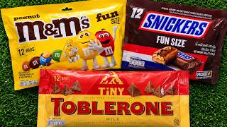 Chocolate Unwrapping Sounds 🍫 M&M’s, Snickers & Toblerone Candy ASMR