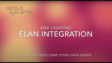 Elan Control KNX Integration