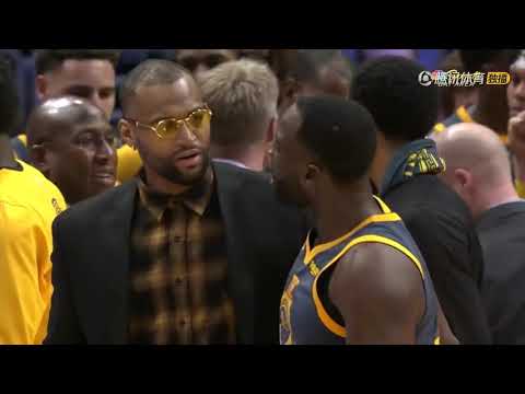【NBA場邊新聞】杜蘭特格林場上發生爭執 格林因辱罵杜蘭特遭禁賽一場 這番話或讓杜蘭特出走勇士？丨2018-11-13 勇士116-121快船