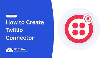 Create a Twillio Connector using Aonflow