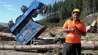 NZ Logger Insights: Dylan of Stirling Logging | Cable Logging on East Coast, New Zealand
