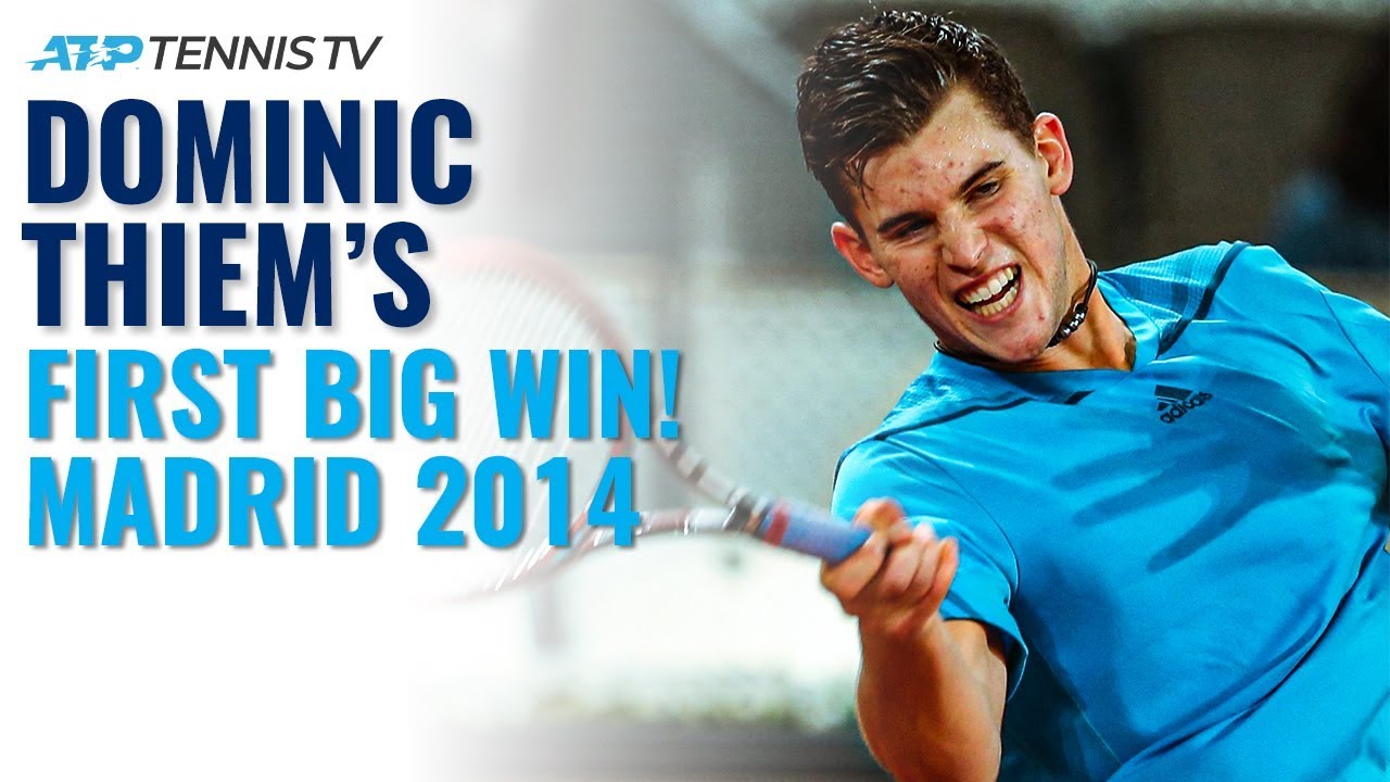 When Dominic Thiem Made His Tennis Breakthrough! | Madrid 2014 Highlights vs Wawrinka