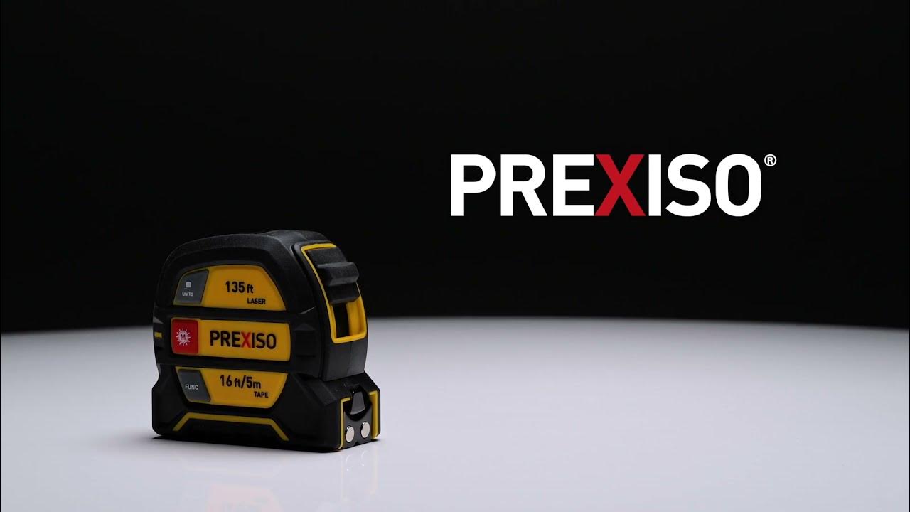 PREXISO PLT40LI Laser Tape Measure YouTube