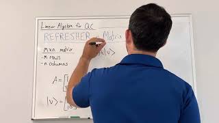 REFRESHER Matrix Multiplication - Linear Algebra for Quantum Computing