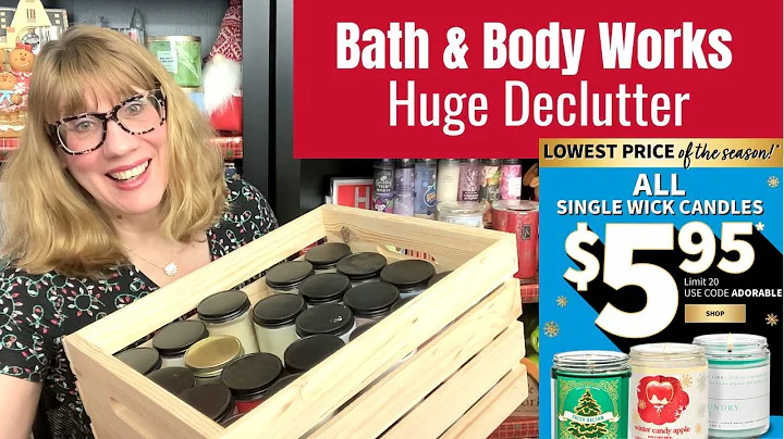 Bath & Body Works SINGLE WICK SALE & DECLUTTER - C...