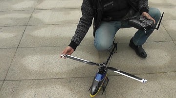 Walkera V450D03 blade scrapping on tiled ground