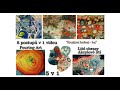 #77/MIX 5v1, VIDEO-NÁVOD -5 postupů pro LITÉ AKRYL.OBRAZY, tzv.PouringArt od Kreativní tvoření - Iva