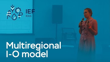 Multiregional IO Model: Baseline Scenario and Accuracy // Ksenia Savchishina