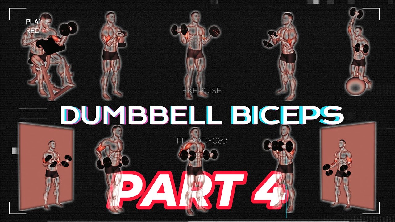 OUR COLLECTION DUMBBELL BICEPS EXERCISE 10 OF 100 PART 4 #fitness #gym ...