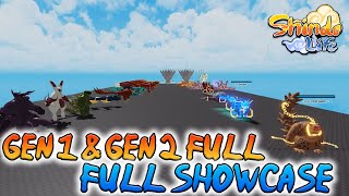 Shindo Life Gen 1 & Gen 2 Showcase! New Update Leaks