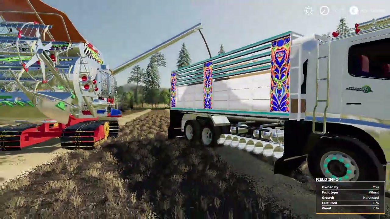 Farming Simulator 19 เกี่ยวข้าวด้วยกันครับ