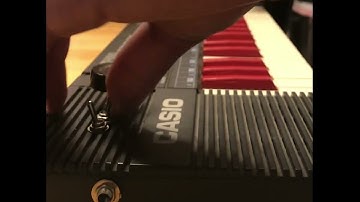 Circuit bent Casio pt-100 demo