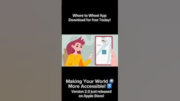 Where to Wheel App 2.0 out Download today on IOS!Making the World More Accessible!♿️#accessible #sci