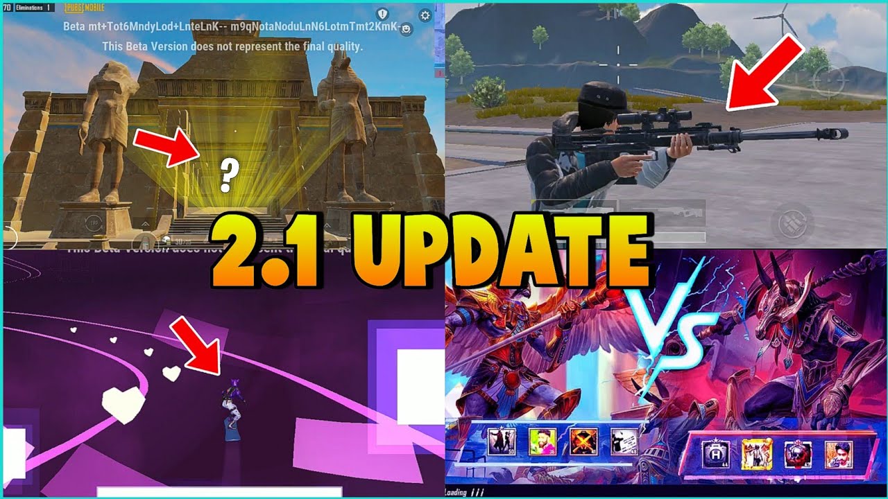 BGMI 2.1 UPDATE RELEASE DATE | BGMI 1ST ANNIVERSARY MODE | NEW SNIPER AMR IN PUBG MOBILE